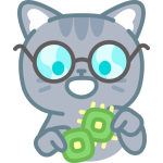 Illustration d'un chat qui tient des puces d'ordinateur