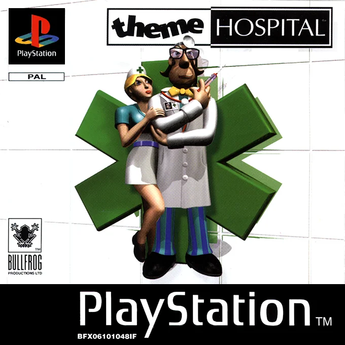 Jaquette de Theme Hospital sur Playstation