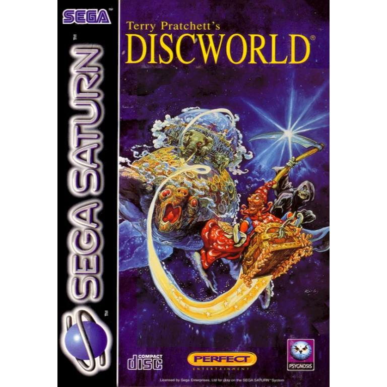 Jaquette de Terry Pratchetts Discworld sur Saturn