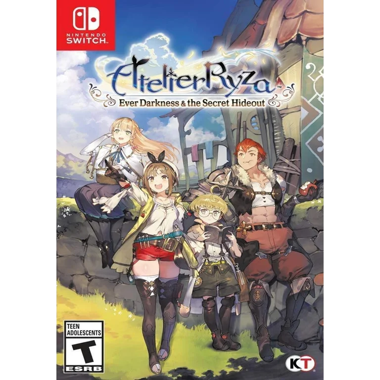 Jaquette de Atelier Ryza Ever Darkness the Secret Hideout sur Switch