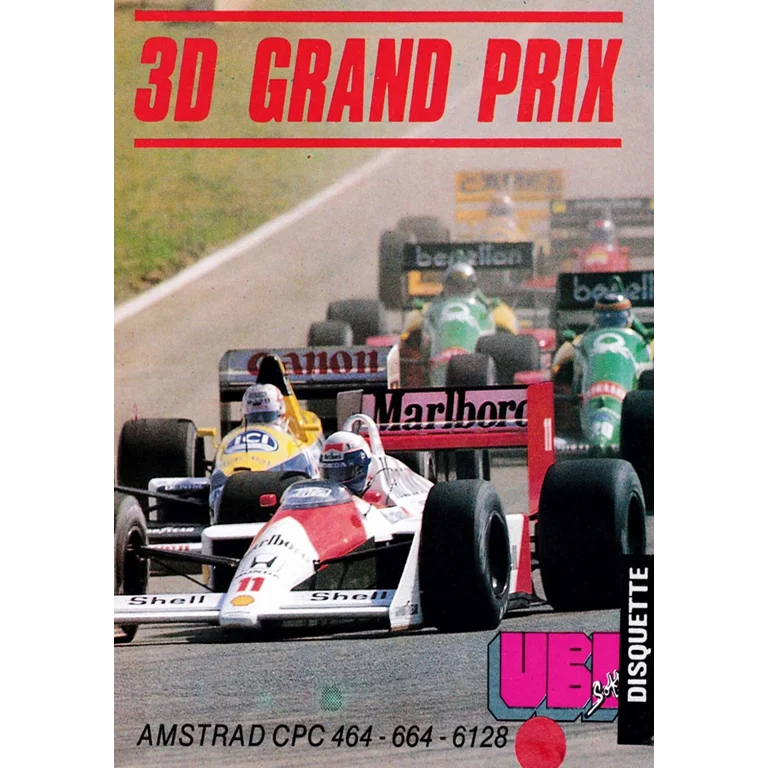 Jaquette de 3D Grand Prix sur Cpc