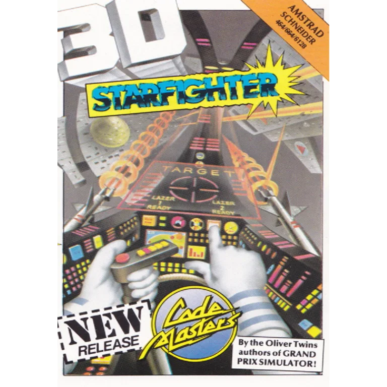 Jaquette de 3D Starfighter sur Cpc