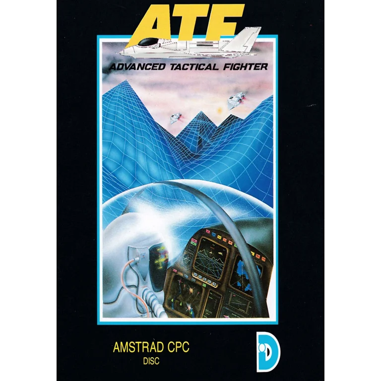 Jaquette de ATF Advanced Tactical Fighter sur Cpc