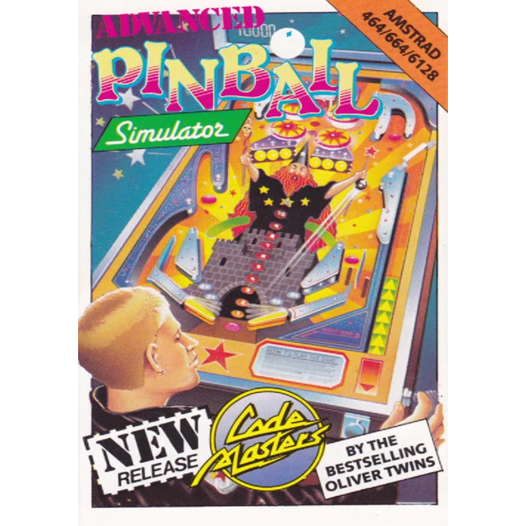 Jaquette de Advanced Pinball Simulator sur Cpc