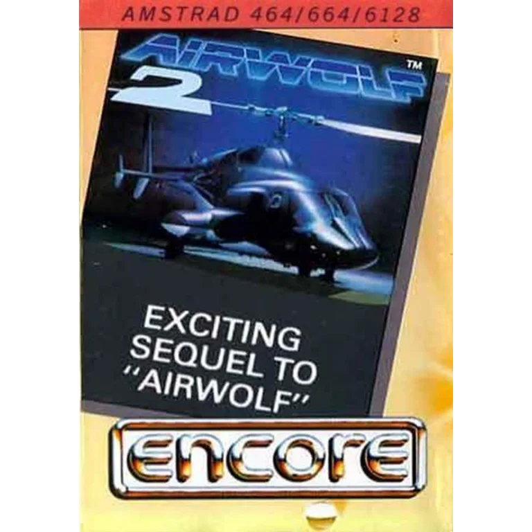 Jaquette de Airwolf II sur Cpc