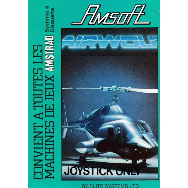 Jaquette de Airwolf sur Cpc