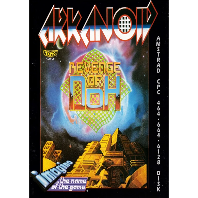 Jaquette de Arkanoid Revenge of Doh sur Cpc