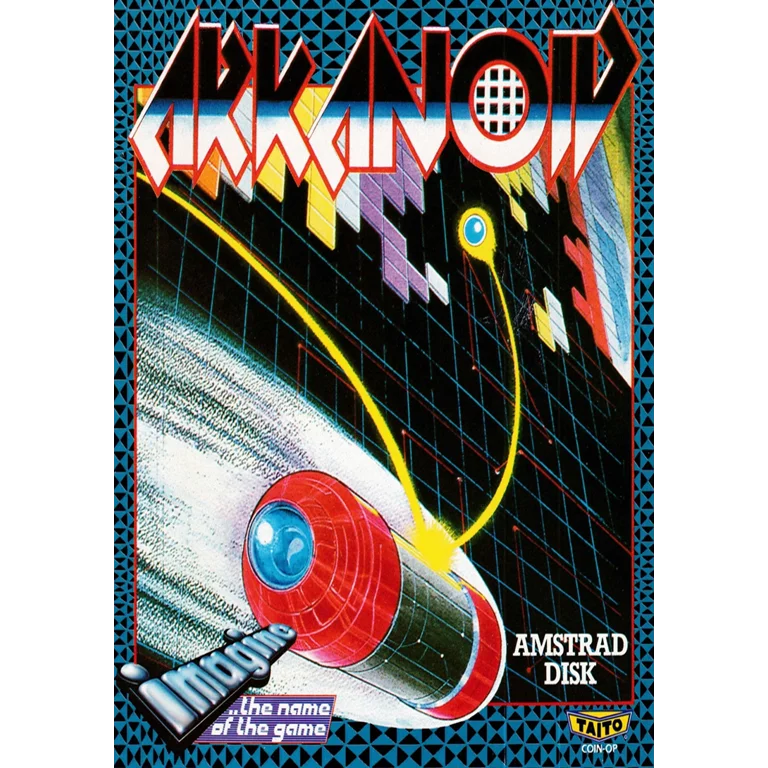 Jaquette de Arkanoid sur Cpc