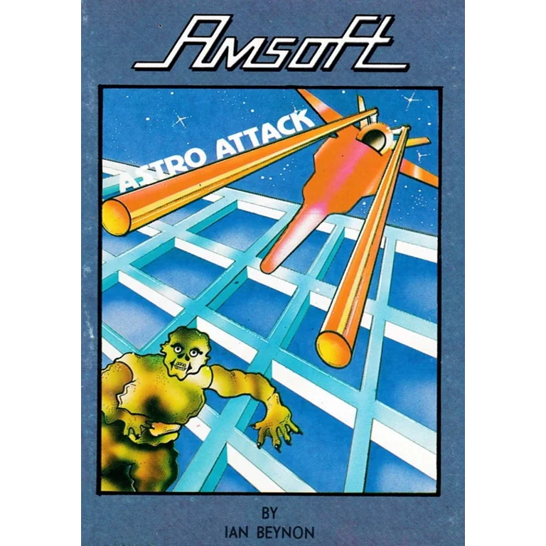 Jaquette de Astro Attack sur Cpc
