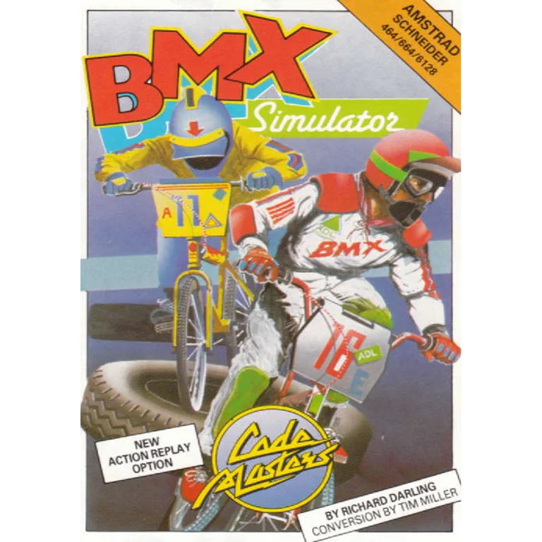 Jaquette de BMX Simulator sur Cpc