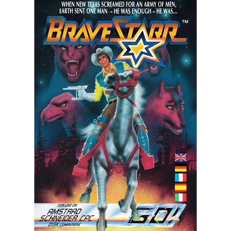 Jaquette de BraveStarr sur Cpc