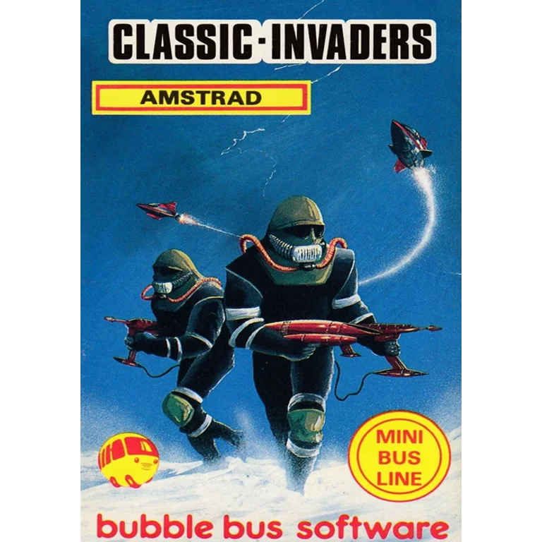 Jaquette de Classic Invaders sur Cpc