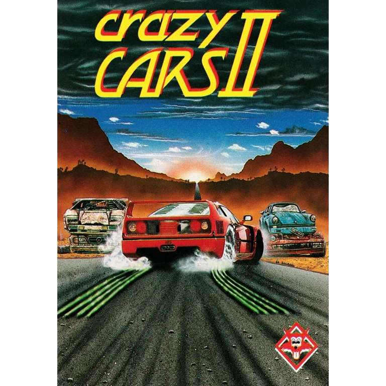 Jaquette de Crazy Cars 2 sur Cpc