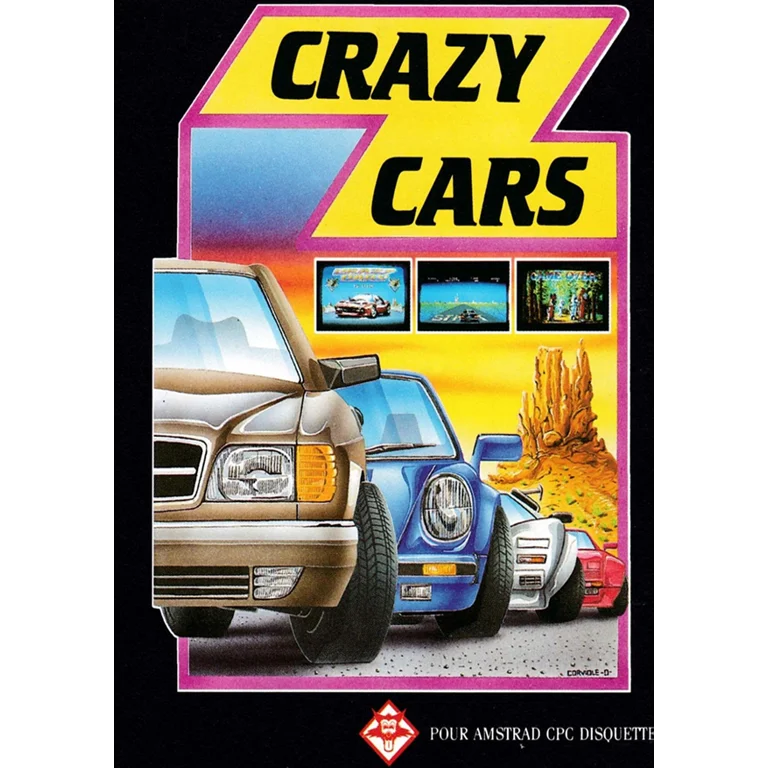 Jaquette de Crazy Cars sur Cpc