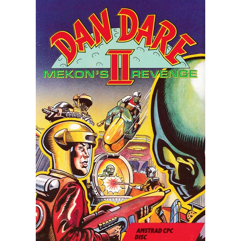 Jaquette de Dan Dare II Mekons Revenge sur Cpc