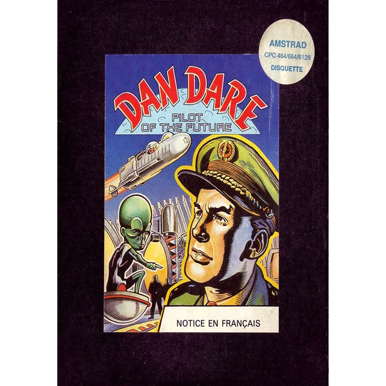 Jaquette de Dan Dare Pilot of the Future sur Cpc