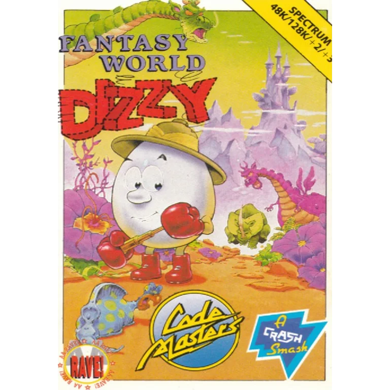 Jaquette de Dizzy III Fantasy World Dizzy sur Cpc