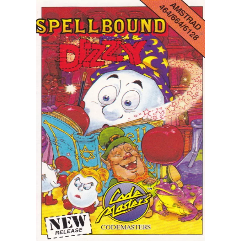 Jaquette de Dizzy V Spellbound Dizzy sur Cpc