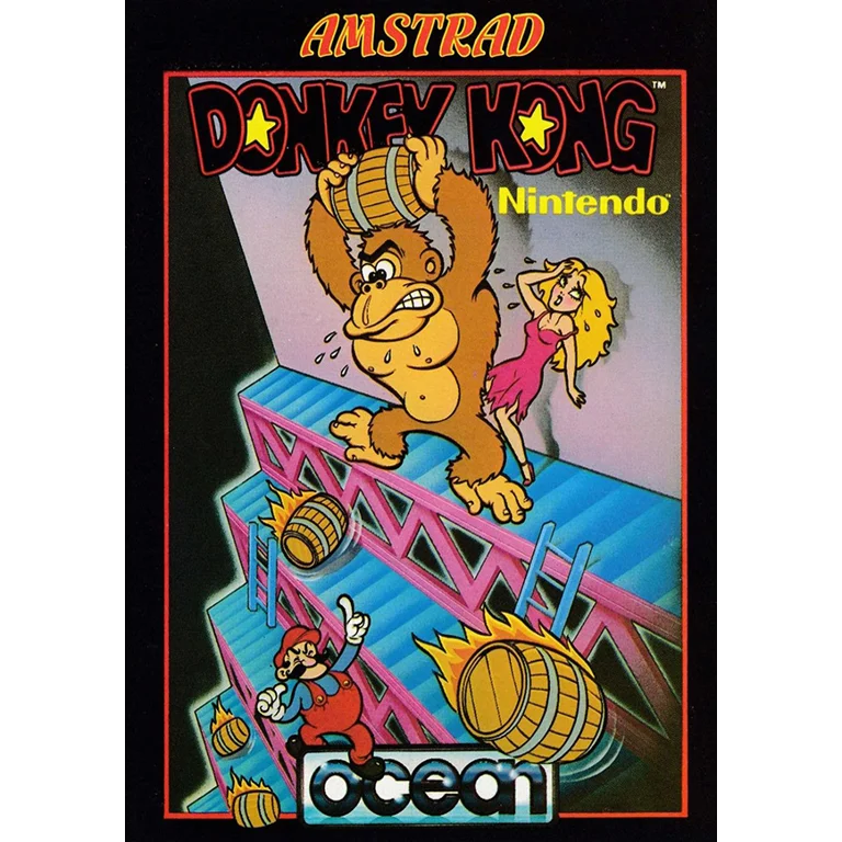 Jaquette de Donkey Kong sur Cpc
