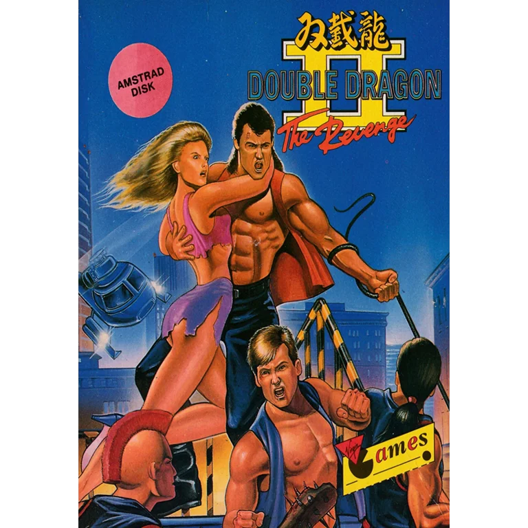 Jaquette de Double Dragon II The Revenge sur Cpc
