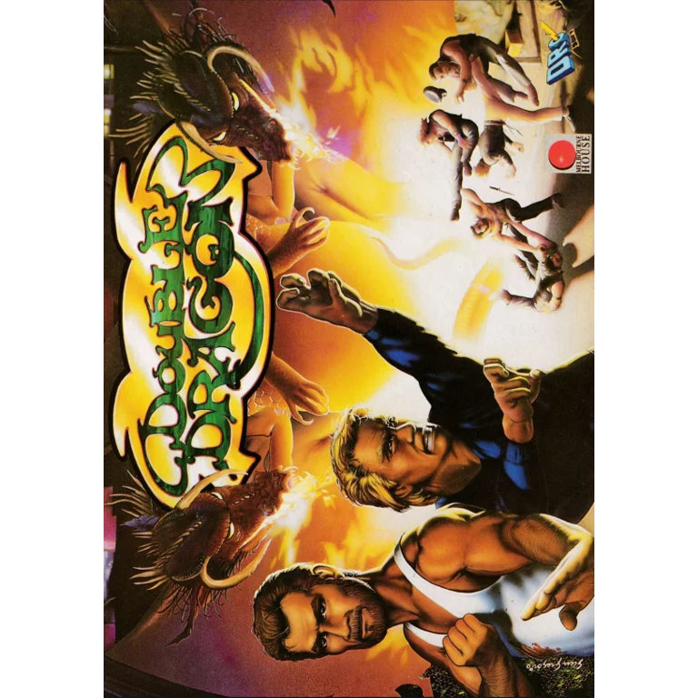 Jaquette de Double Dragon animagic sur Cpc