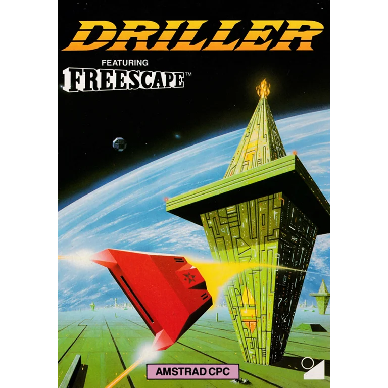 Jaquette de Driller sur Cpc