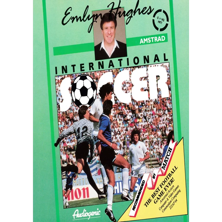 Jaquette de Emlyn Hughes International Soccer sur Cpc