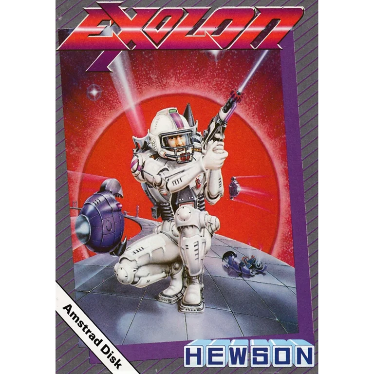 Jaquette de Exolon sur Cpc