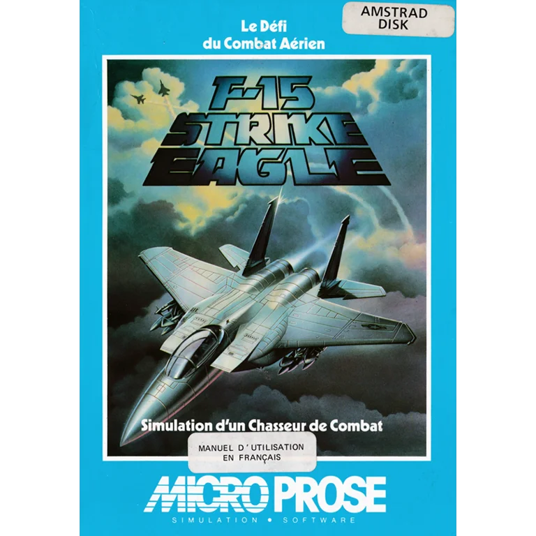 Jaquette de F 15 Strike Eagle sur Cpc