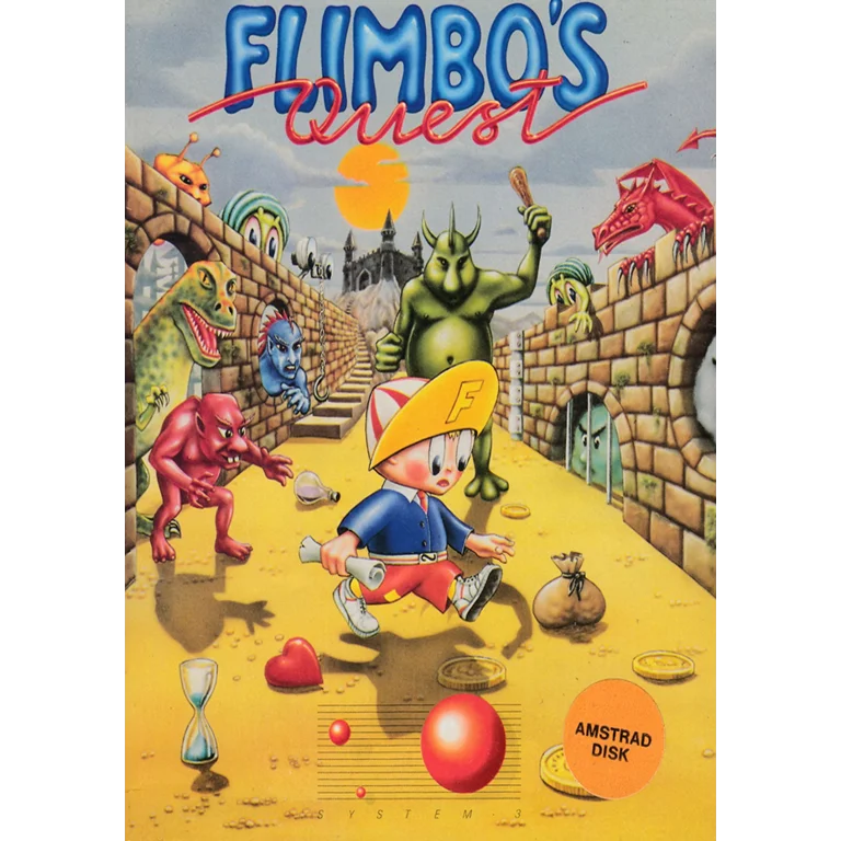Jaquette de Flimbos Quest sur Cpc