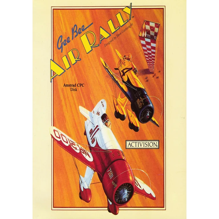 Jaquette de Gee Bee Air Rally sur Cpc