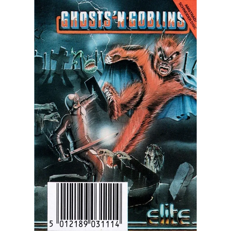 Jaquette de Ghosts n Goblins sur Cpc