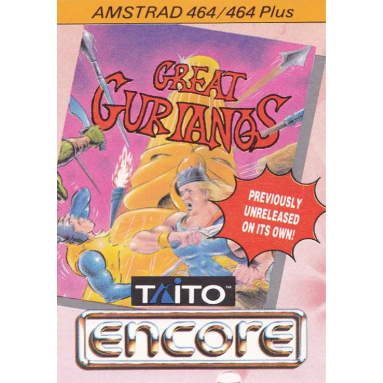 Jaquette de Great Gurianos sur Cpc