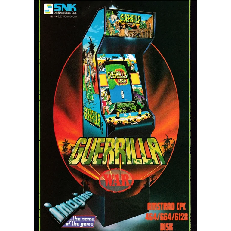 Jaquette de Guerrilla War sur Cpc