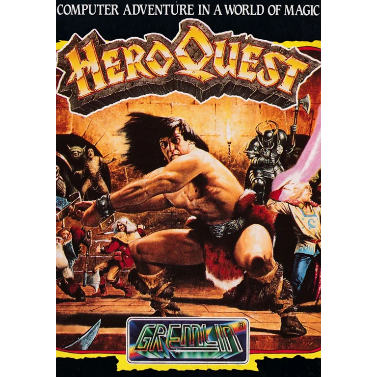 Jaquette de HeroQuest sur Cpc