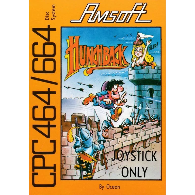 Jaquette de Hunchback sur Cpc