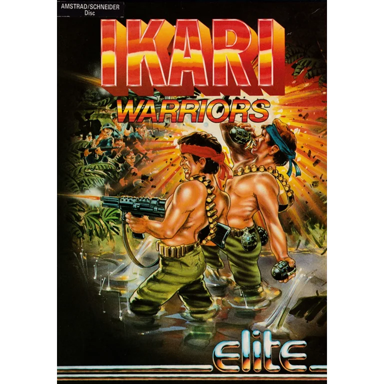 Jaquette de Ikari Warriors sur Cpc