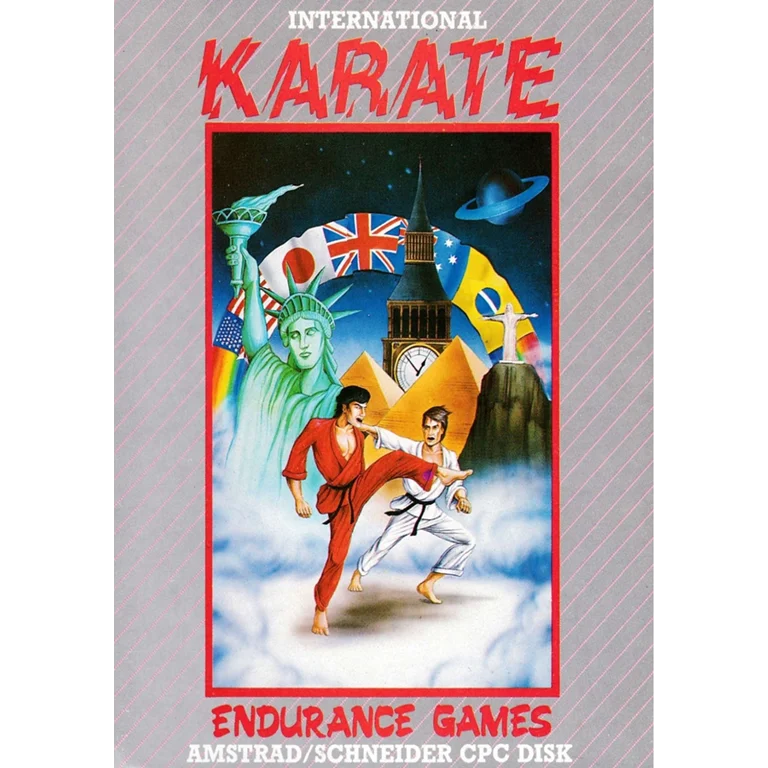 Jaquette de International Karate sur Cpc
