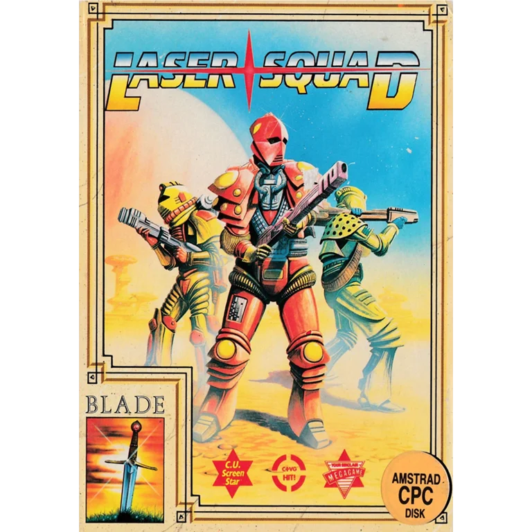 Jaquette de Laser Squad sur Cpc