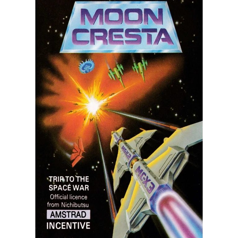 Jaquette de Moon Cresta sur Cpc