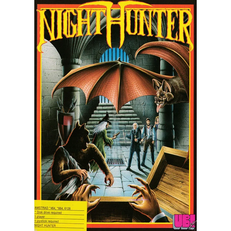 Jaquette de Night Hunter sur Cpc