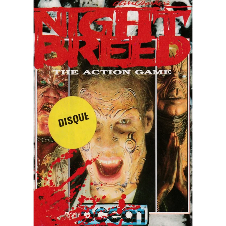 Jaquette de Nightbreed The Action Game sur Cpc