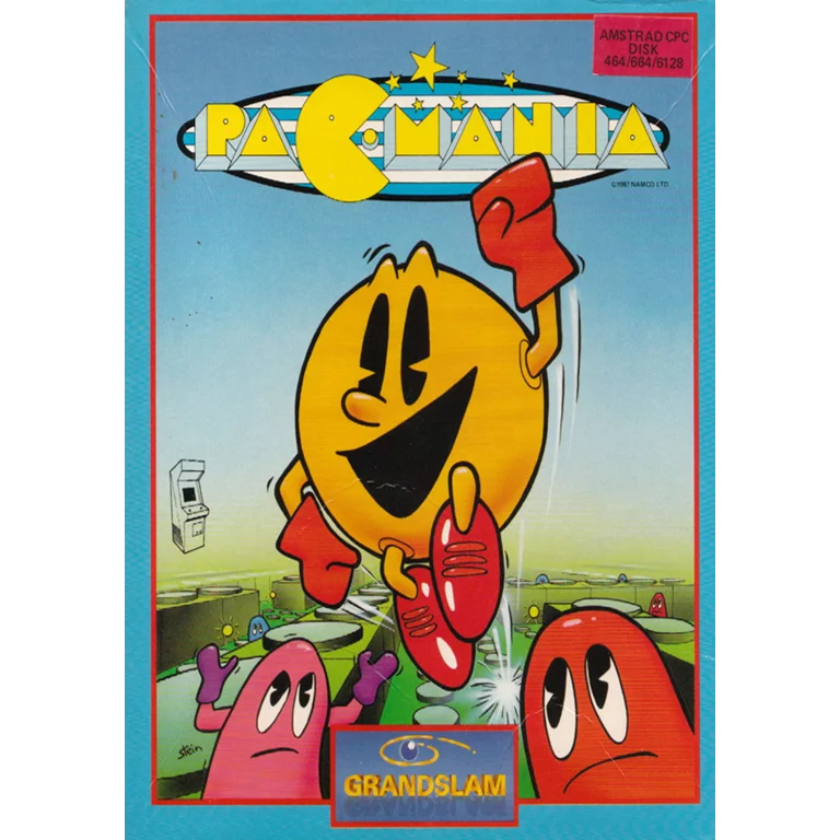 Jaquette de Pac Mania sur Cpc