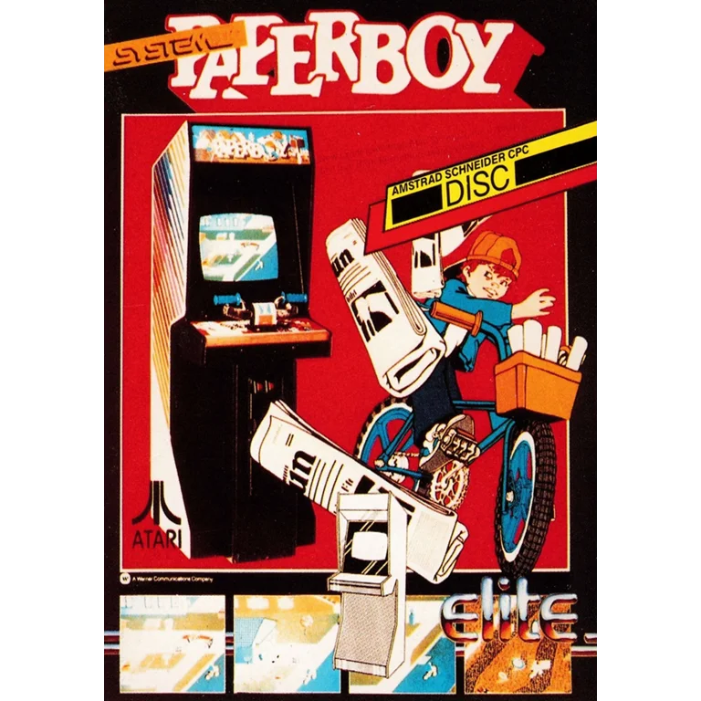 Jaquette de Paperboy sur Cpc