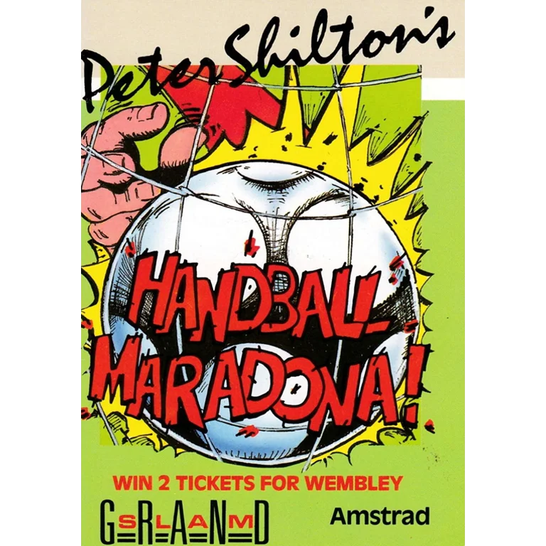 Jaquette de Peter Shiltons Handball Maradona sur Cpc