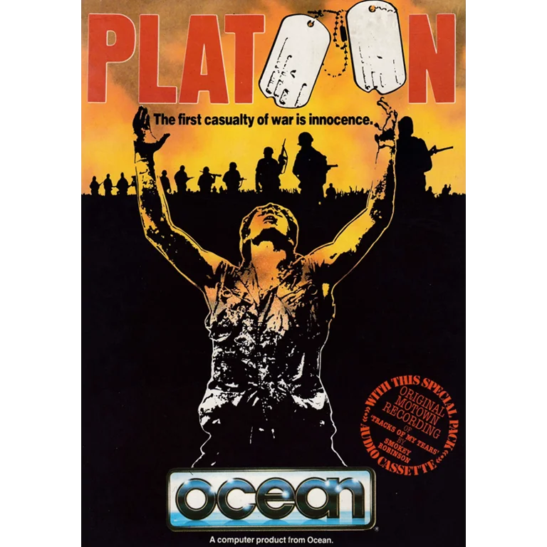 Jaquette de Platoon sur Cpc