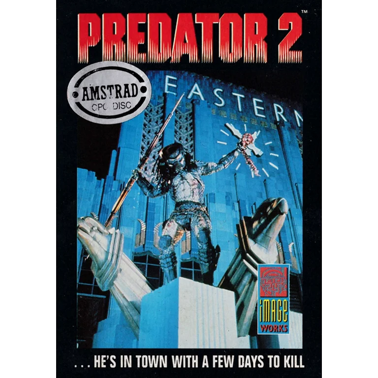 Jaquette de Predator 2 sur Cpc