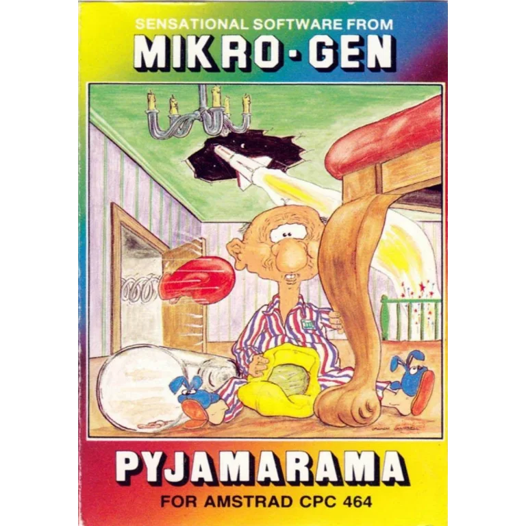 Jaquette de Pyjamarama sur Cpc