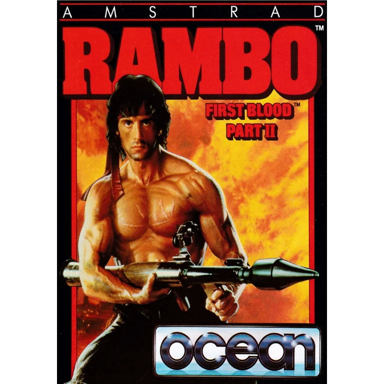 Jaquette de Rambo First Blood Part II sur Cpc