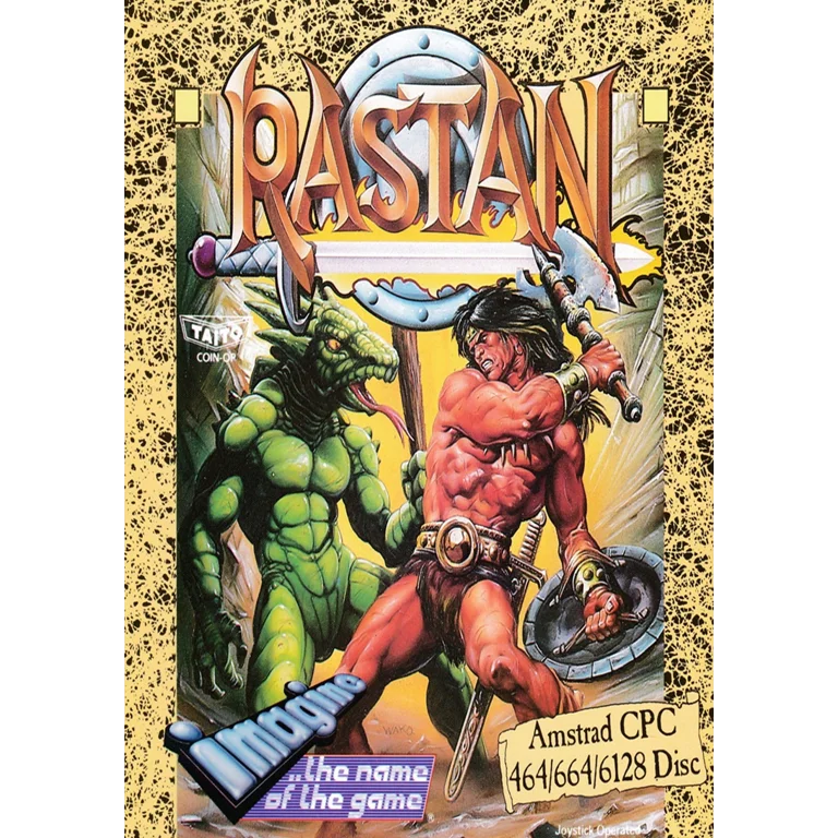 Jaquette de Rastan sur Cpc